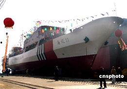 国产吸泥船试航视频,创新技术助力海洋工程